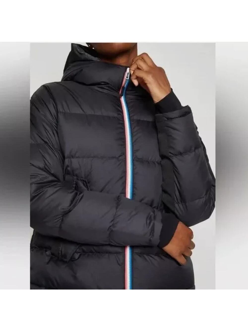 4 Laps FourLaps Black Women's Cover Down Jacket Goose Down Puffer - Size S - NWT